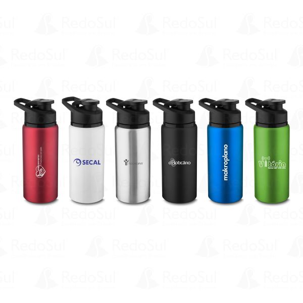 RD 81415100-Squeeze Personalizado em Alumínio 650 ml RD 81415100-Squeeze Personalizado em Alumínio 650 ml